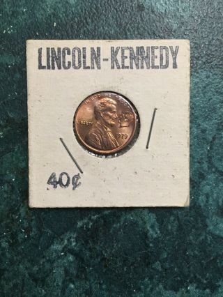 Lincoln - Kennedy Penny Commemorative Coin 1979 Packaging??
