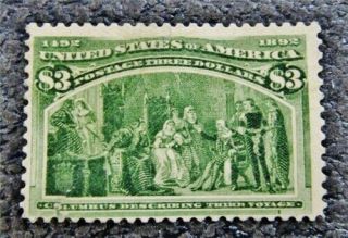 Nystamps Us Stamp 243p4 $225 Proof