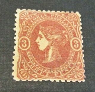 Nystamps British Australian States Victoria Stamp 58 Og H $180