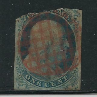 United States 1c Franklin Blue Circa 1860 