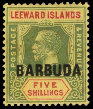 Barbuda 11 (sg11) - King George V " Keyplate " (pa72339) $87.  50