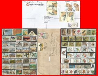Namibia Selection Mnh & Part Sets High Value,  2 Covers 0006
