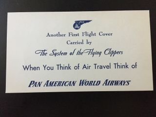PAA Airlines First Flight cover Honolulu to China B/S SHANGHAI Cancel 1947 2