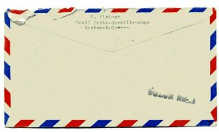 GUATEMALA Scouting: Lord Baden Powell in mixed franking on cover to Germany 2