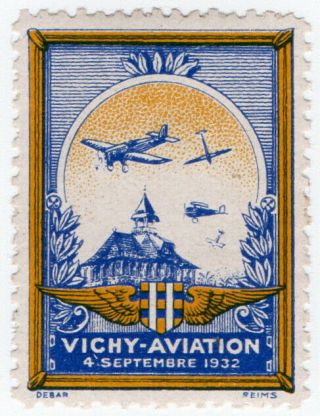 (i.  B) France Cinderella : Vichy Air Show (1932)