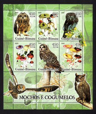 Guine Bissau 2005 Sheet W/ Stamps Mi 3230 - 3235 Mnh Cv=11€
