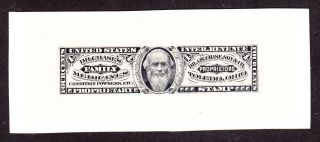 Us Rs55p1 4c Dr.  A.  W.  Chase,  Son & Match And Medicine Die Proof Scv $175