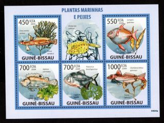 Guine Bissau 2009 Sheet W/ Stamps Mi 4291 - 4295 Mnh Cv=14€