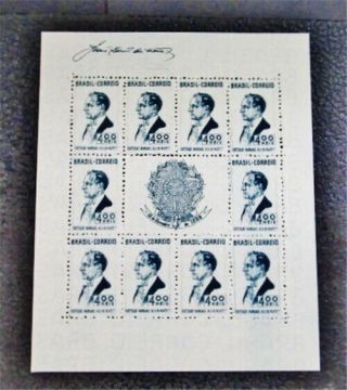 Nystamps Brazil Stamp 466 H Ngai $35
