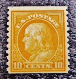 Nystamps Us Stamp 497 Og Nh $38 Franklin