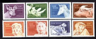 Guine Bissau 1989 Group Of Stamps Mi 1096 - 1103 Mnh Cv=16€
