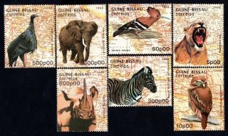 Guine Bissau 1988 Group Of Stamps Mi 982 - 988 Mnh Cv=14€