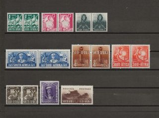 South Africa 1941 - 65 Sg 88/96 Mnh Cat £70
