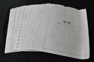United Nations 1950s Onwards Mnh On Pages,  99p Start,  All Pictured