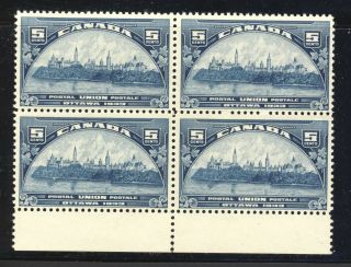 4x Canada Mnh Stamps Block Of 4 202 Upu Meeting Mnh Vf Cat.  Value = $128.  00