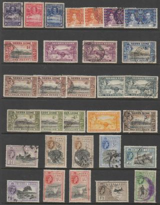 Sierra Leone Selection Of Stamps (gd535)