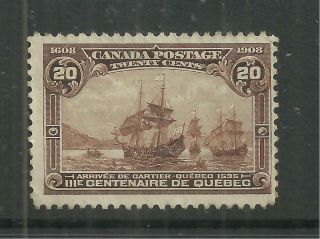 (w32) Canada – 1908 Quebec Tercentenary 20c