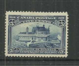 (w31) Canada – 1908 Quebec Tercentenary 5c