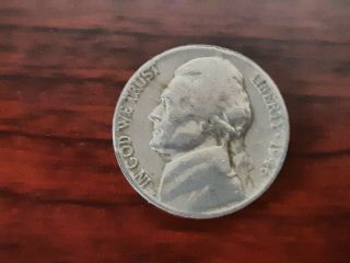 1946 P Jefferson Nickle Circulated Ungraded.