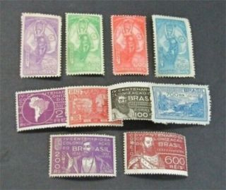 Nystamps Brazil Stamp 196//383 Og H $33