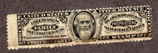 Private Die Medicine Stamp,  Scott Rs54b Dr.  A.  W.  Chase & Sons Lot 190135