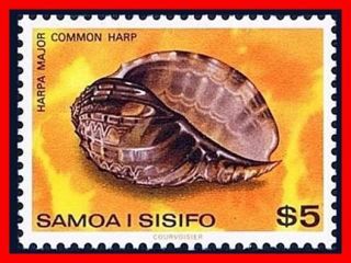 Samoa 1980 Shells Sc 494a Mnh Marine Life D9 (no,  You Don 