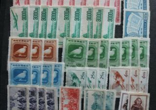 143 Pieces of P R China 1949 - 1959 Stamps 3