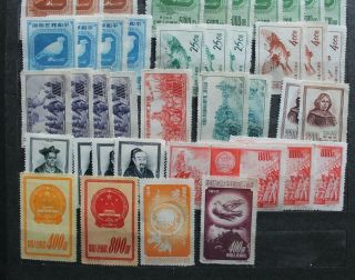 143 Pieces of P R China 1949 - 1959 Stamps 4