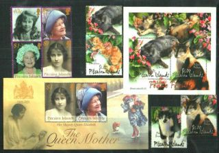 Pitcairn Islands 2002 Year Set Complete All Issues Xf Mnh