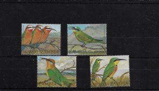Zambia Sg887/90,  2002 Birds Mnh Set