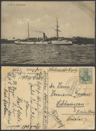 Germany East Africa 1912 - Postcard To Germany - Paquebot 36917/11