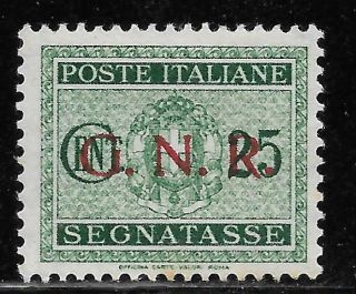 Italy Social Republic 1944 Postage Due 25c Gnr Mh T21530