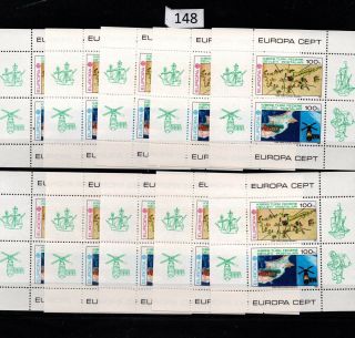 /// 10x Northern Cyprus - Mnh - Space - Map - Ships - Europa Cept 1983