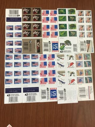 Usps Forever Stamps Hinged 10 Books Of 20 = 200 Stamp Fv $110 Not Counterfeits