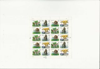 Us Stamps Sheet/postage Sct 3080a Prehistoric Animals Mnh F - Vf Og Fv$6.  40