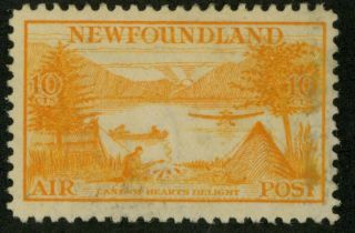 Newfoundland 1933 Airmail 10 and 60 cents,  1943 7c Airmail stamps (00353) 5