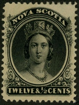 Nova Scotia 1860 - 3 set of 4 MLH stamps,  Queen Victoria (00448) 2