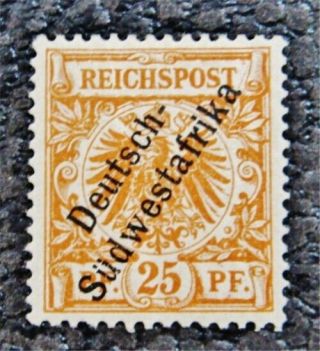 Nystamps German South West Africa Stamp 11 Og H $350
