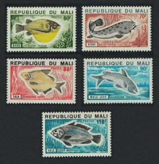 Mali Fish 1st Series 5v Mnh Sg 484 - 488