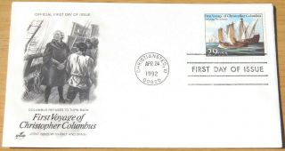 First Voyage Of Christopher Columbus 1992 Usa Cover