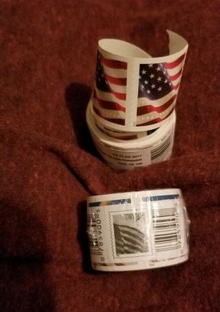 1 Roll (100 Stamps) Usps Forever Stamps & 1 Roll (100 Stamps) 42 Cents Stamps