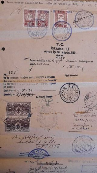 OTTOMAN TURKEY EGYPT DOCUMENT WITH DIFFERENT REVENUES 2