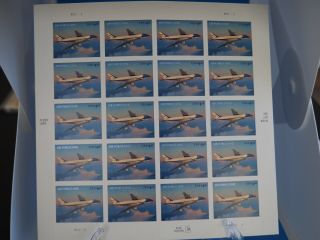 One (1) Sheet Of 20 Of Air Force One Us Ps Postage Stamps Scott 4144