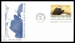 Mayfairstamps Us Fdc 1970 American Bald Eagle Maxi First Day Cover Wwb_62829