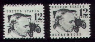 1286a - Misperf Error / Efo " Henry Ford " And The " 1909 Model T " Nh