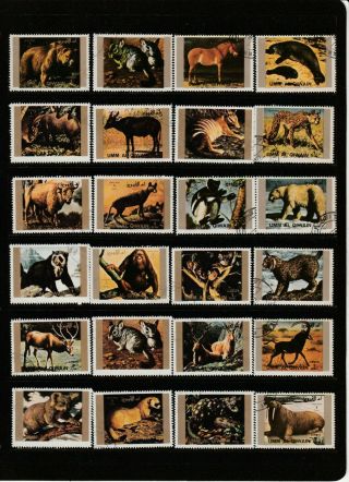 Animals - Thematic Stamps Selection 4 SCANS (2229) 2