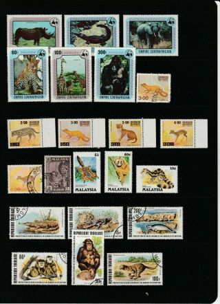 Animals - Thematic Stamps Selection 4 SCANS (2230) 2