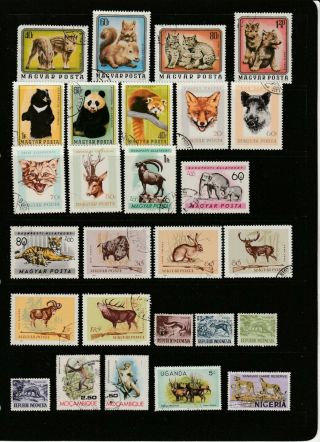 Animals - Thematic Stamps Selection 4 SCANS (2230) 3