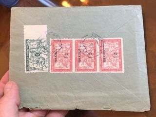 1919 Portuguese Colonial Mozambique Postal Cover To USA 2