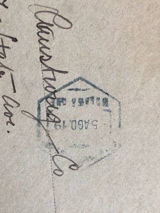 1919 Portuguese Colonial Mozambique Postal Cover To USA 4